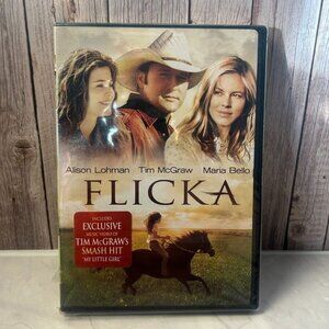 Flicka DVD Movie Tim McGraw Alison Lohman Maria Bello + music video NEW & Sealed